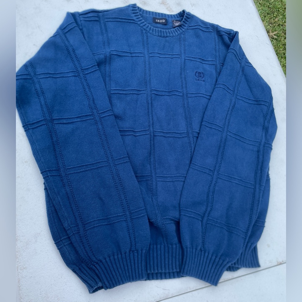 IZOD Men's Blue Sweater